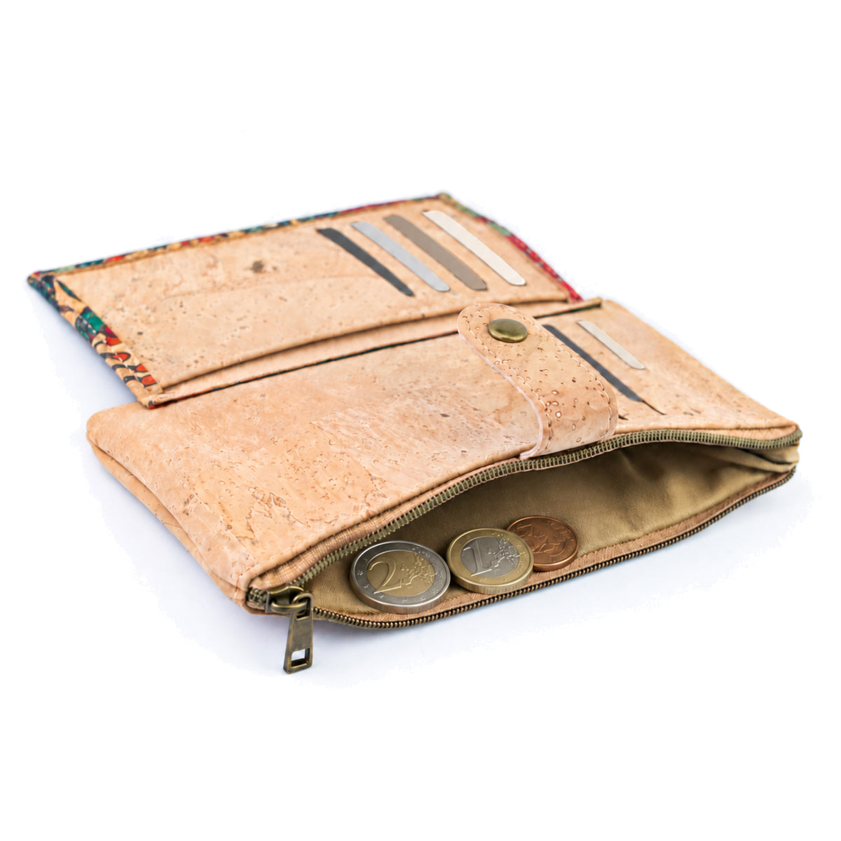 Cork Florina Foldover Wallet — BAG-2407