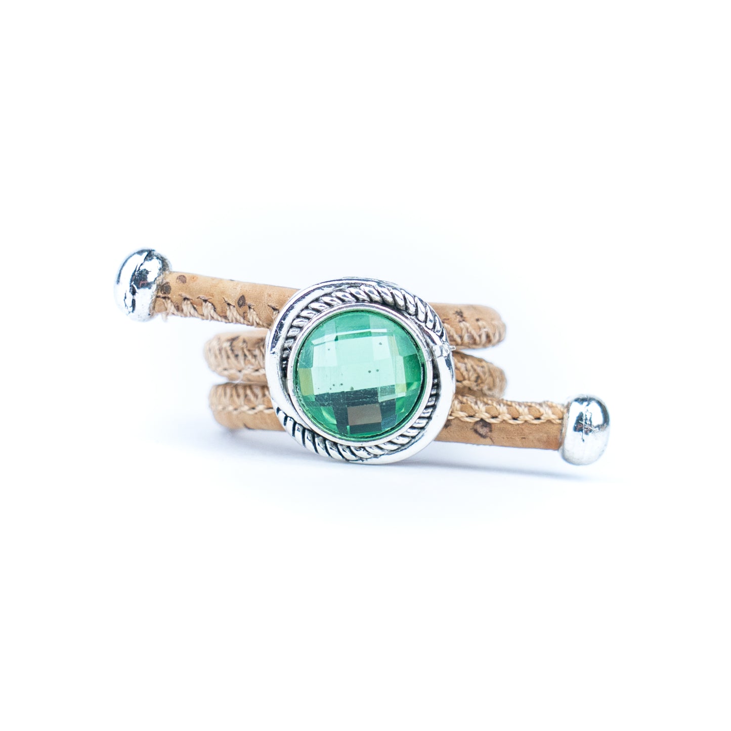 Portuguese Handmade Cork Rings – 5 Colors Set (10 pcs) RW-030-MIX-10