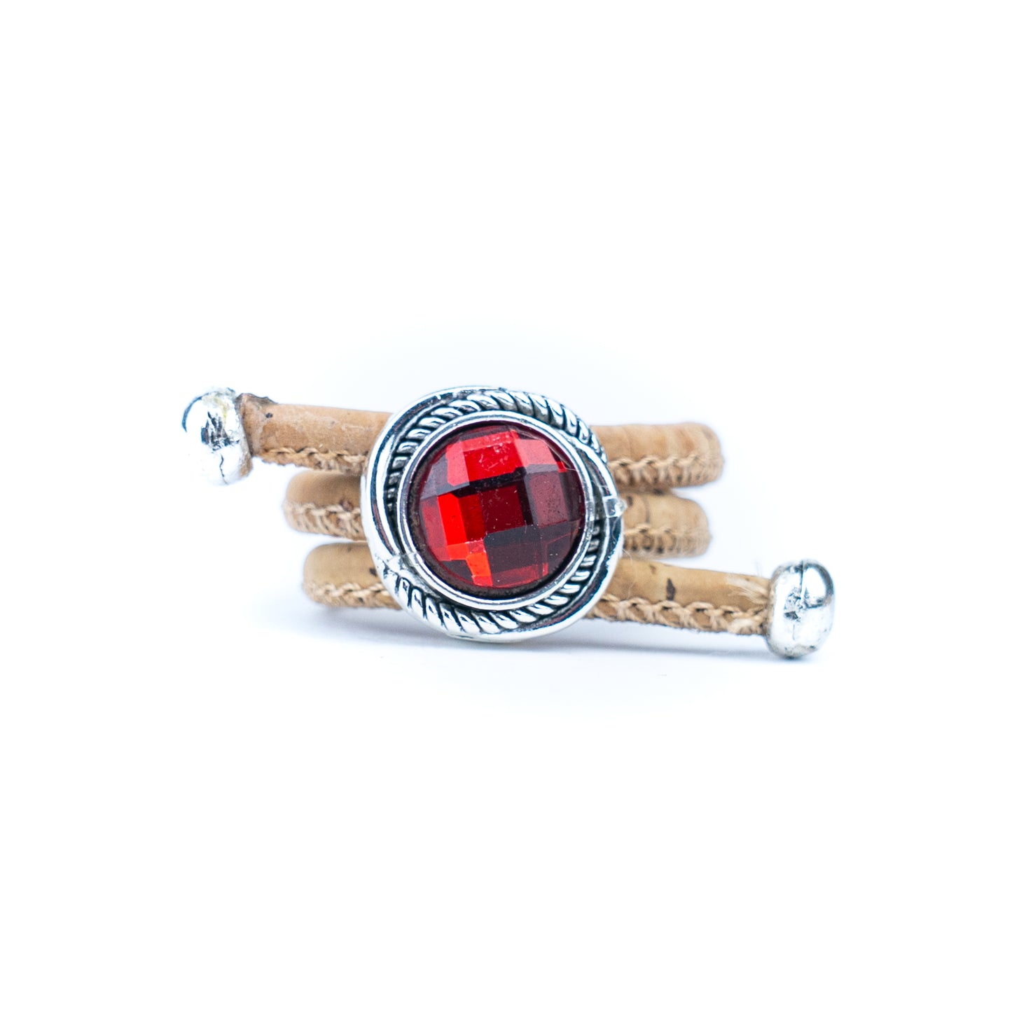 Portuguese Handmade Cork Rings – 5 Colors Set (10 pcs) RW-030-MIX-10
