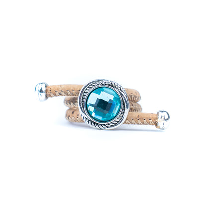 Portuguese Handmade Cork Rings – 5 Colors Set (10 pcs) RW-030-MIX-10