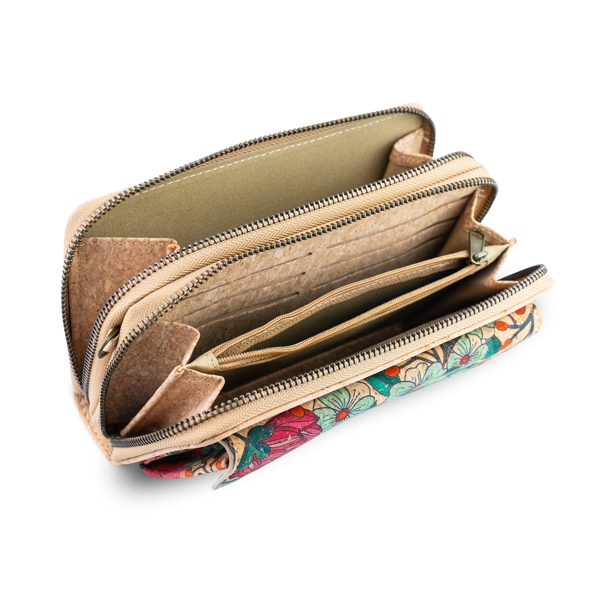 Cork Flora Crossbody Wallet Bag — BAG-2408