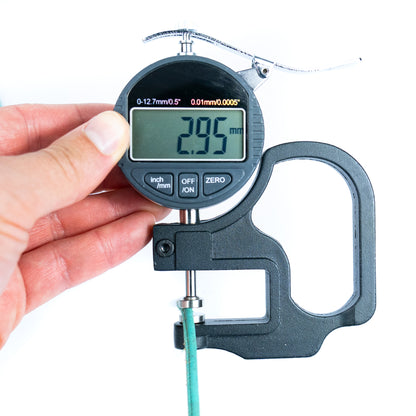 Baby Blue 3mm round cork cord COR-650(10 meters)