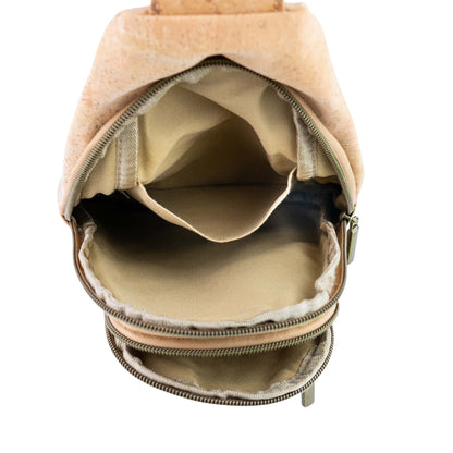 Cork Mosaic Sling Bag — BAG-2410