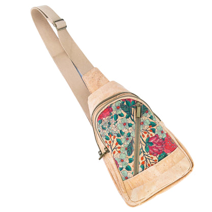 Cork Mosaic Sling Bag — BAG-2410