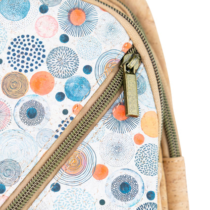 Cork Mosaic Sling Bag — BAG-2410