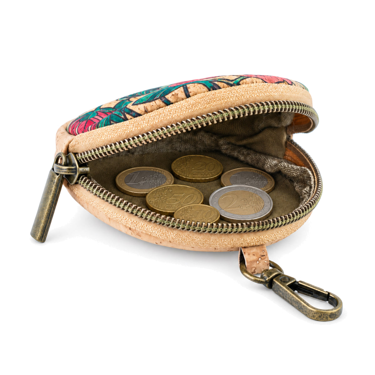 Cork Bloom Crossbody Phone Bag & Coin Purse — BAG-2411