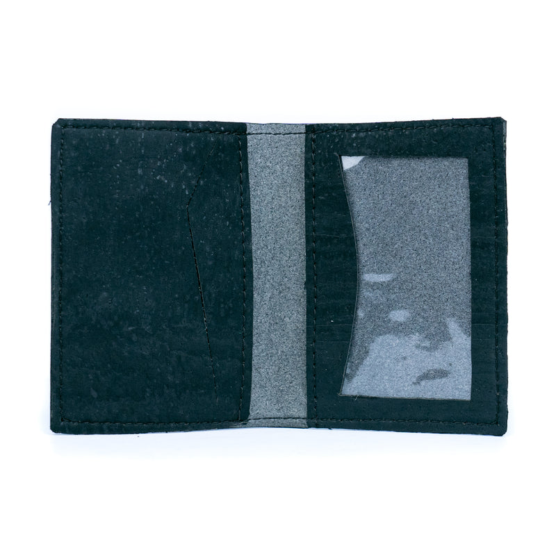 Slim Cork Card Wallet with ID Window BAGP-251A（5units）