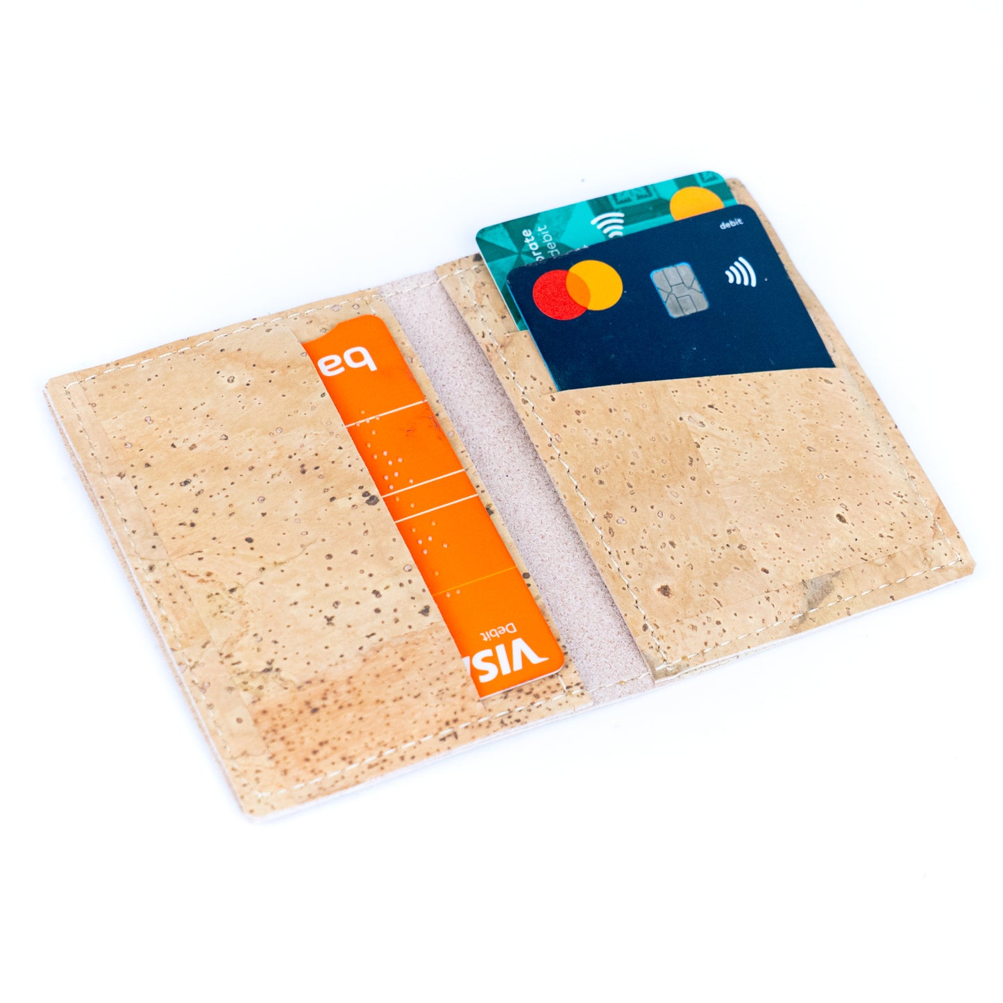 Slim Cork Card Holder Wallet BAGP-229A（5units）