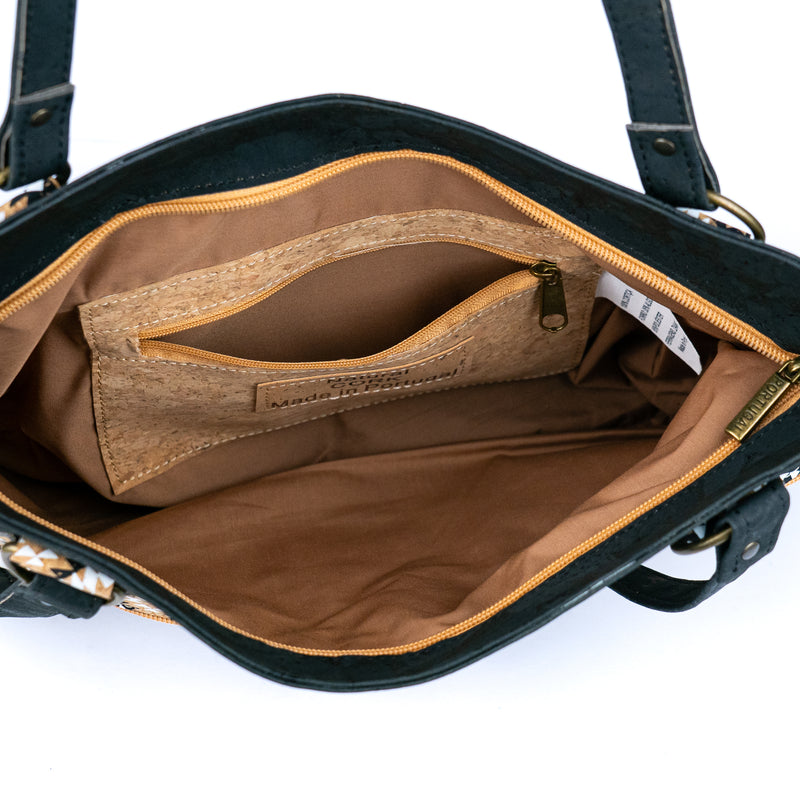 Eco-Friendly Cork Shoulder Handbag for Women – BAGP-305