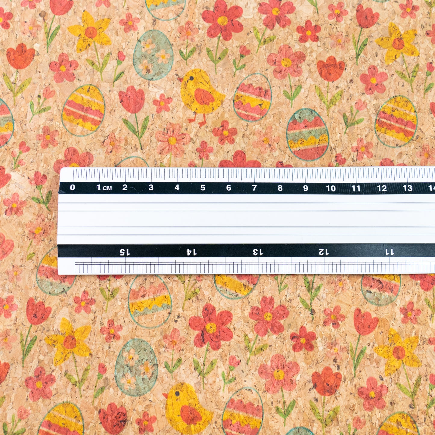 Easter-Themed Patter Cork Fabric COF-778