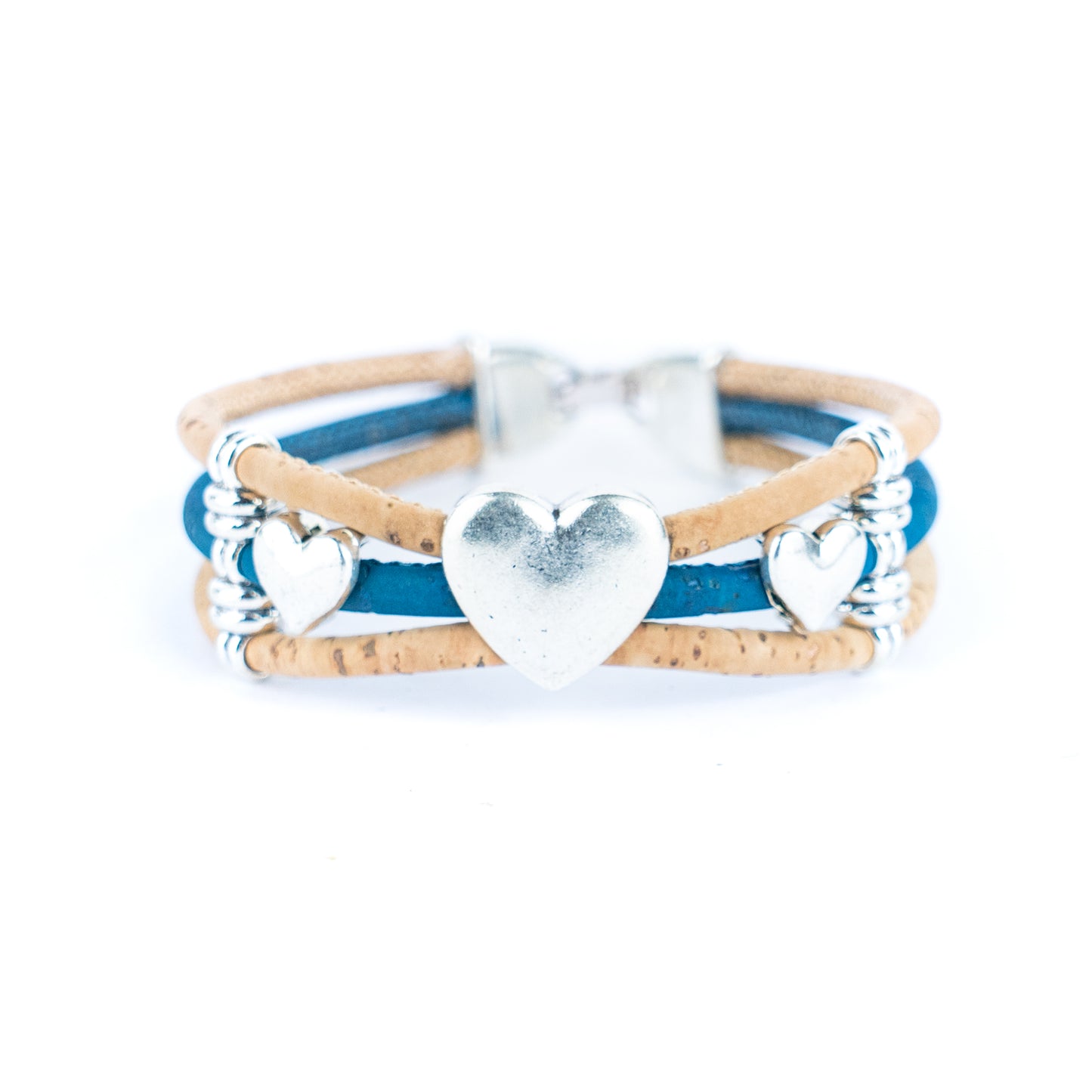 Hearty-Colorful cork bracelet BR-439-MIX-5