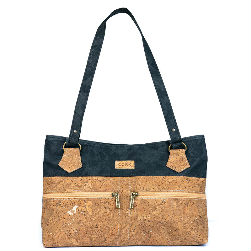Eco-Friendly Cork Shoulder Handbag for Women – BAGP-305