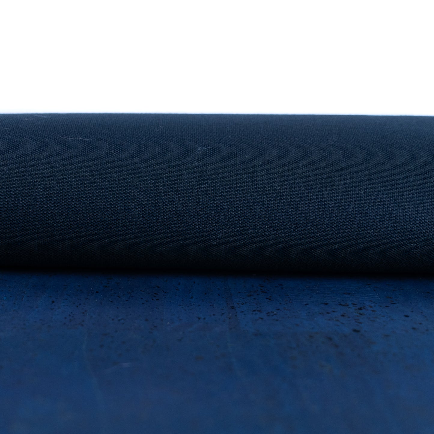 Premium Solid Blue Cork Fabric COF-128-D