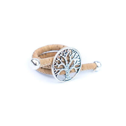 Tree pendant Antique Silver vintage women Ring adjustable jewelry RW-008-MIX-10