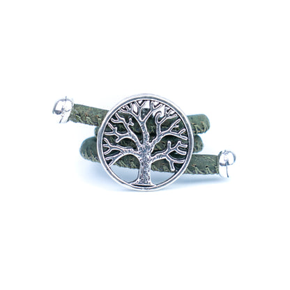 Tree pendant Antique Silver vintage women Ring adjustable jewelry RW-008-MIX-10