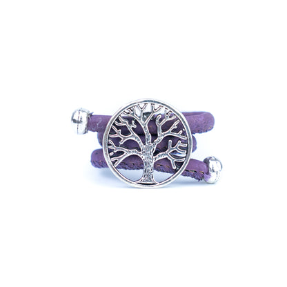 Tree pendant Antique Silver vintage women Ring adjustable jewelry RW-008-MIX-10