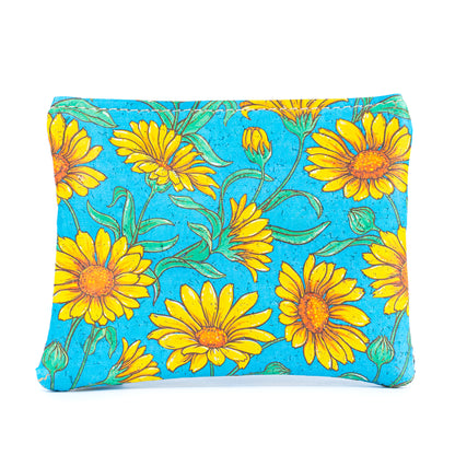 Eco-Friendly Cork Coin Purse with Dual Zippers BAGP-332(5units)