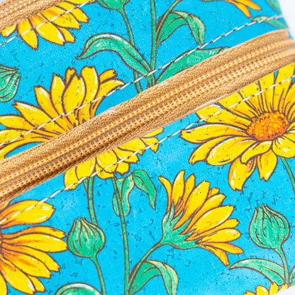 Eco-Friendly Cork Coin Purse with Dual Zippers BAGP-332(5units)