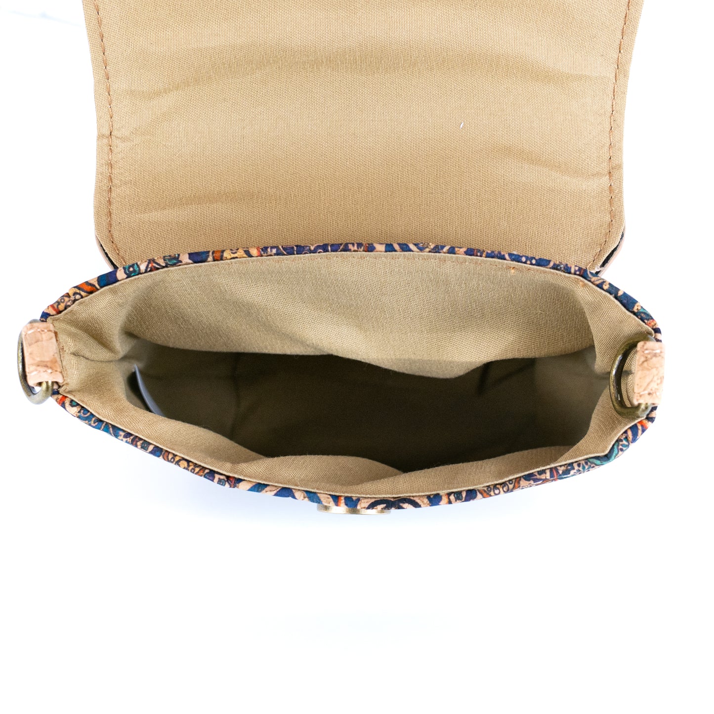 12 UNITS - Mixed Mosaic Cork Crossbody Bags BAGD-616-MIX-12