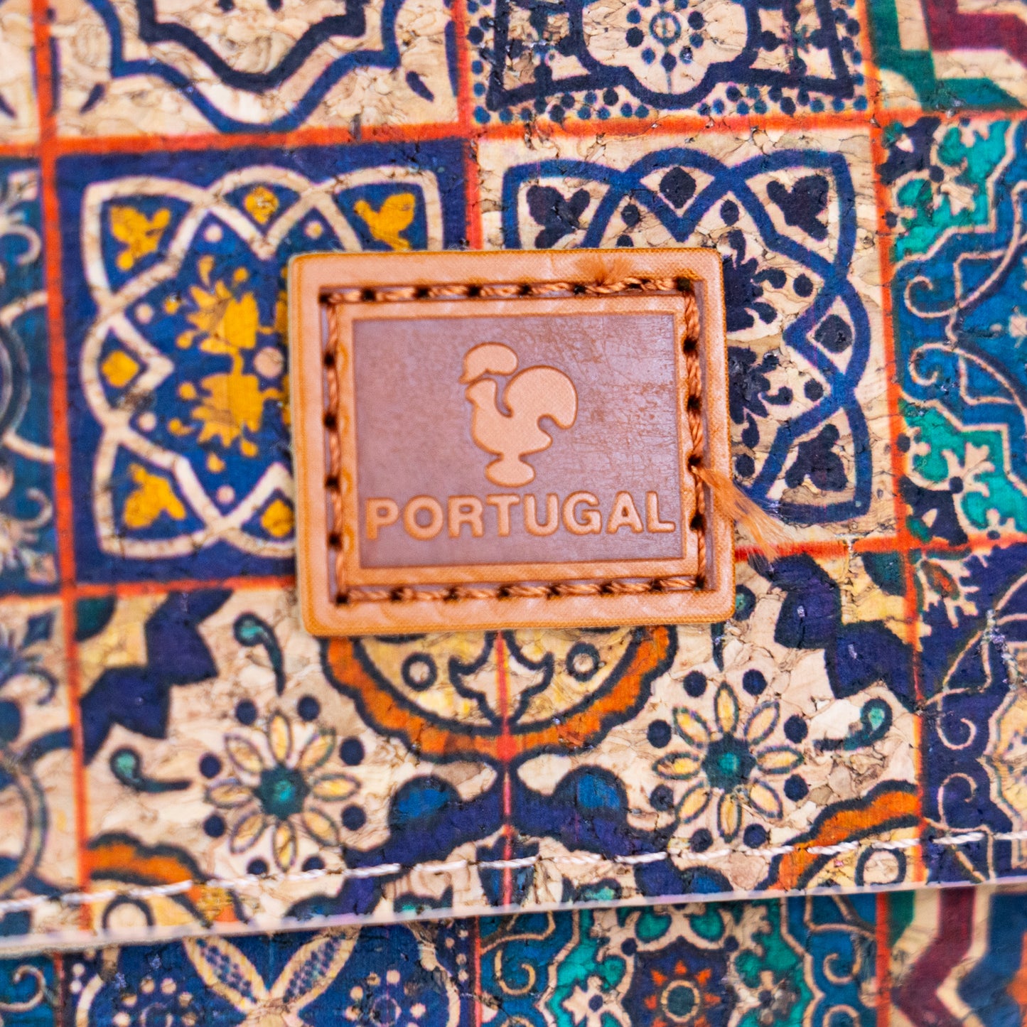 12 UNITS - Mixed Mosaic Cork Crossbody Bags BAGD-616-MIX-12