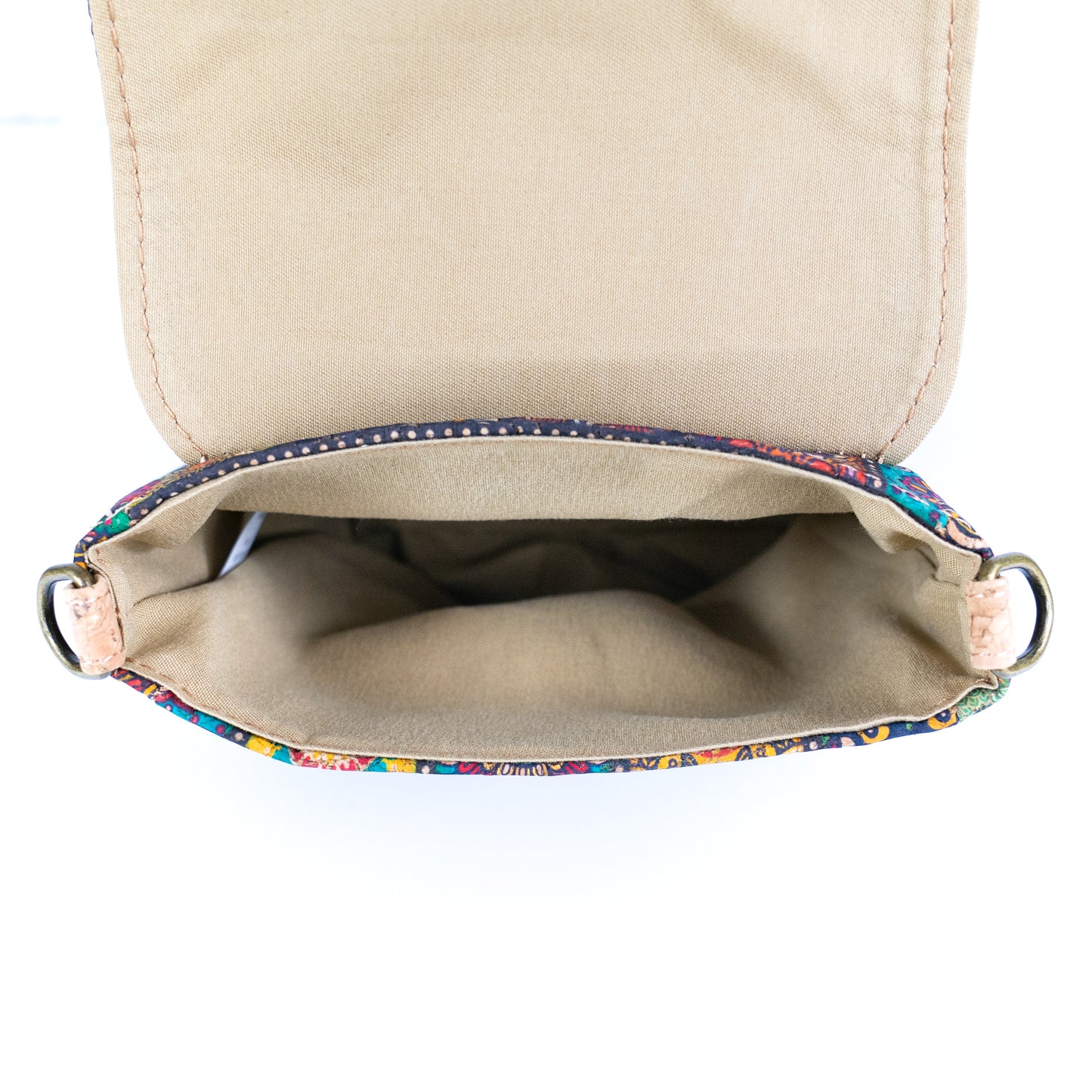 12 UNITS - Mixed Cork Crossbody Bags With Front Pocket BAGD-617-MIX-12