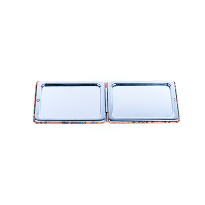 Rectangular Natural Cork Compact Mirror (12-Pack) L-1173-12