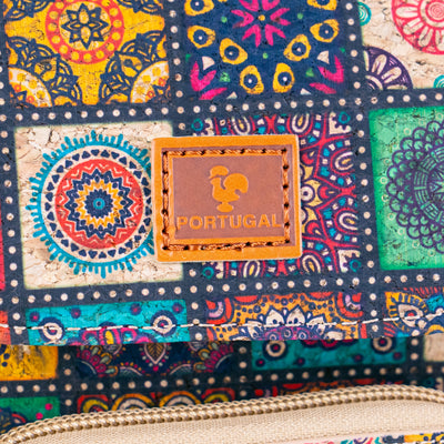 12 UNITS - Mixed Cork Crossbody Bags With Phone Pocket BAGD-620-MIX-12