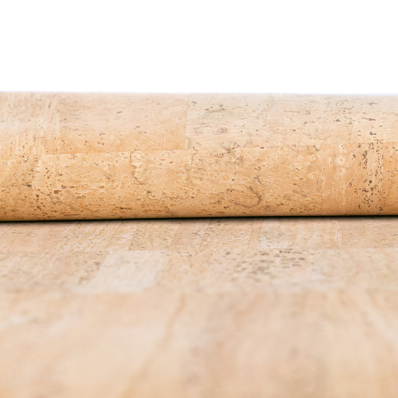 Premium Solid Natural Cork Fabric COF-180-G