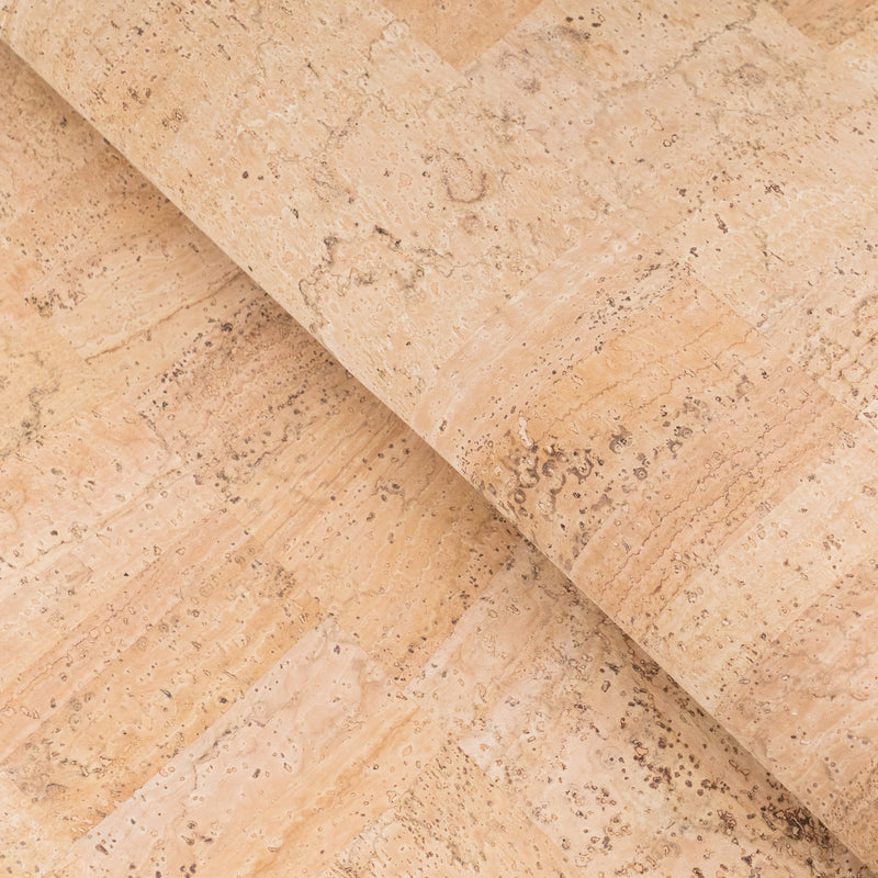 Premium Solid Natural Cork Fabric COF-180-G