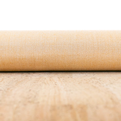 Premium Solid Natural Cork Fabric COF-180-G