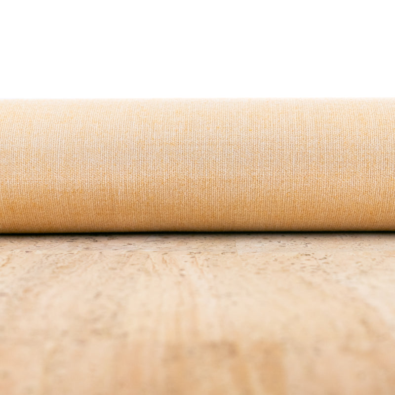 Premium Solid Natural Cork Fabric COF-180-G