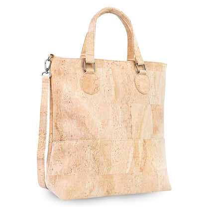 Natural Cork Tote Bag with Detachable Strap BAGP-401