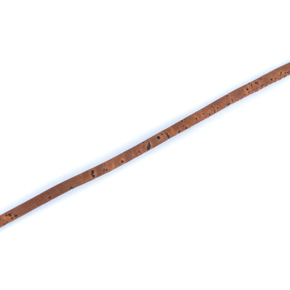 3mm Round Cork Cord - Brown - COR-678 (10 Meters)
