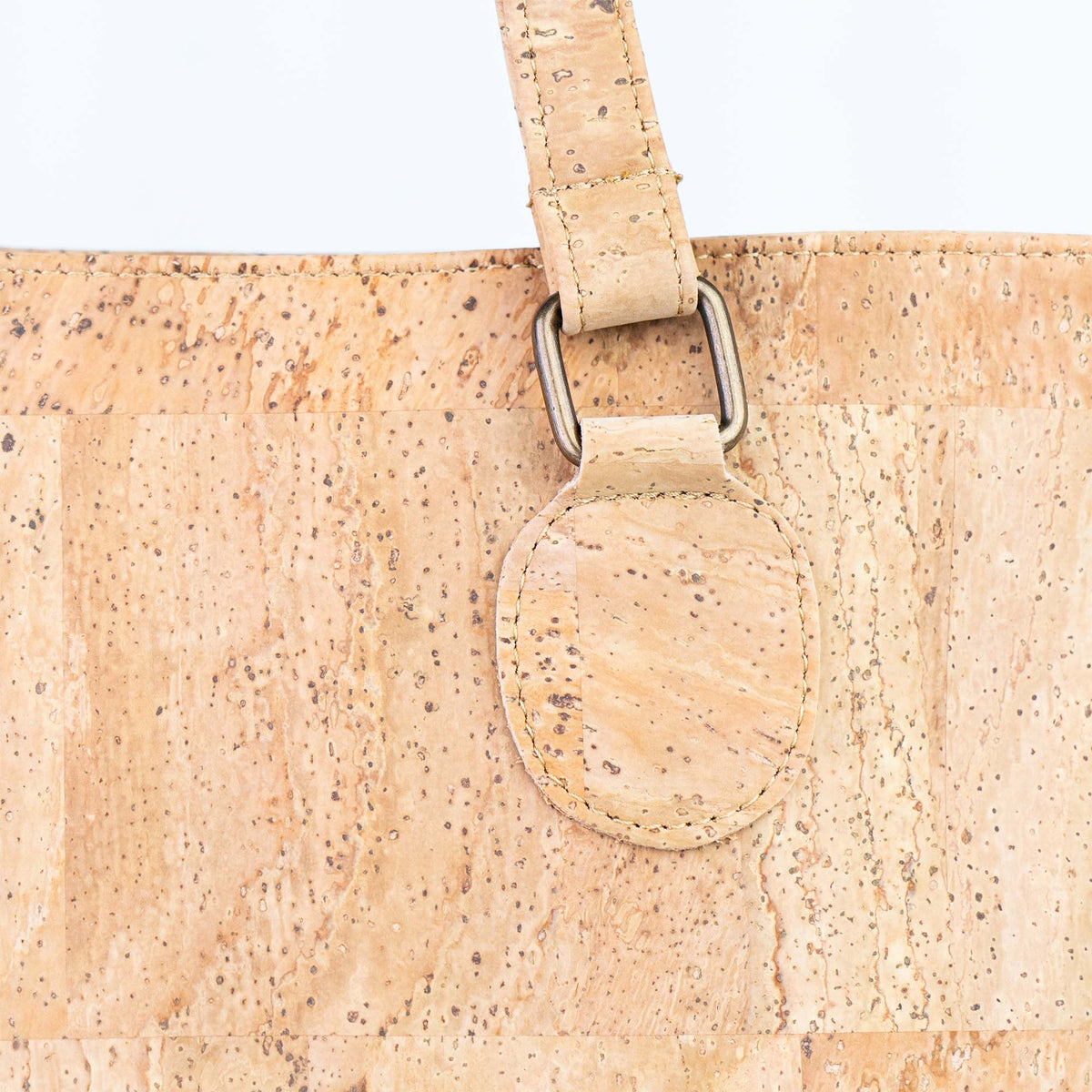 Natural Cork Tote Bag with Detachable Strap BAGP-401