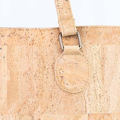 Natural Cork Tote Bag with Detachable Strap BAGP-401
