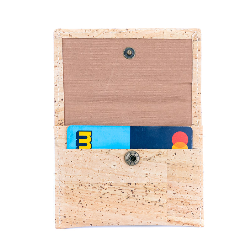 Minimalist Cork Wallet  Card & Coin Holder BAGP-233A（5units）