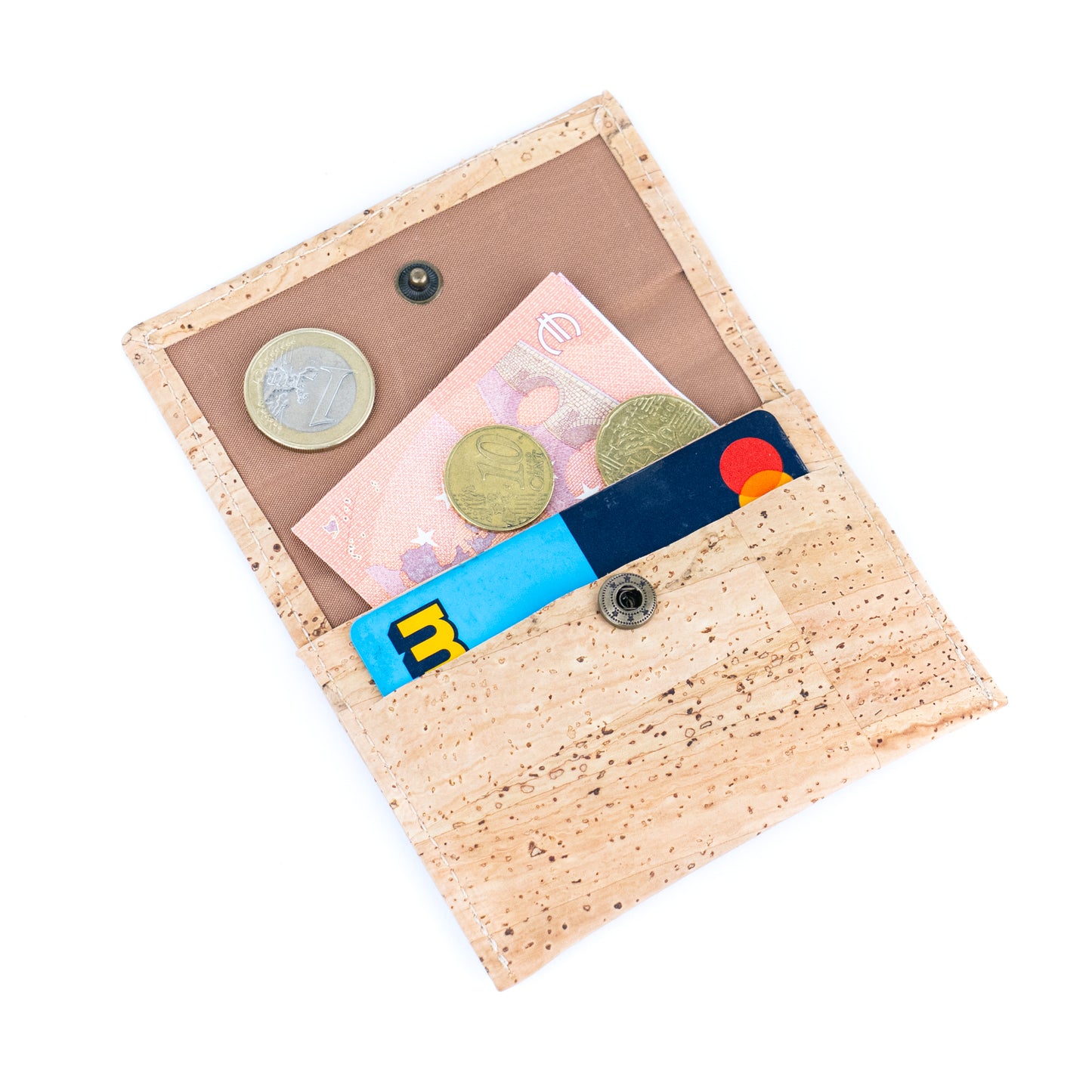 Minimalist Cork Wallet  Card & Coin Holder BAGP-233A（5units）