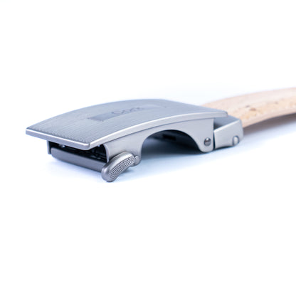 Men’s Adjustable Cork Belt with Automatic Buckle L-1167