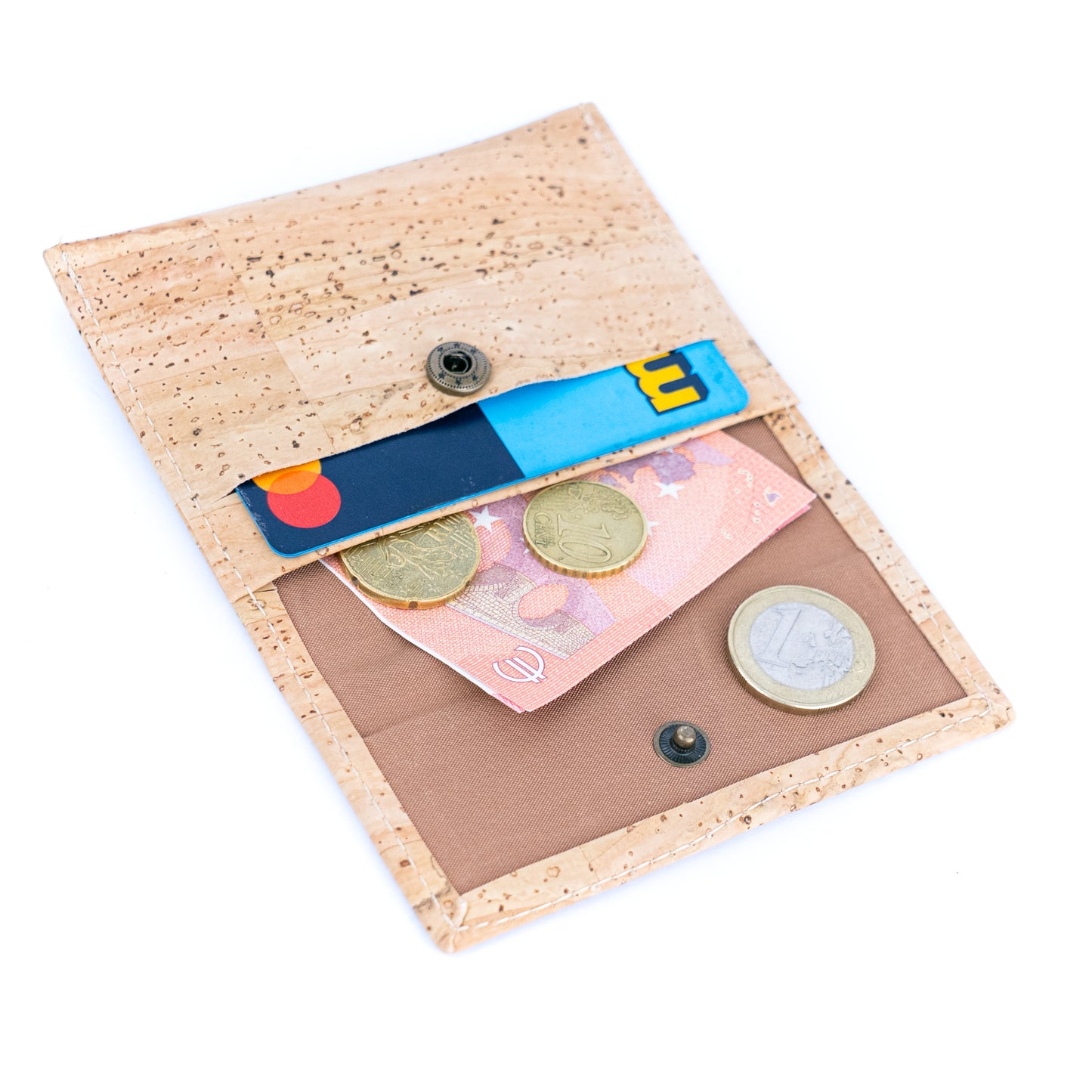 Minimalist Cork Wallet  Card & Coin Holder BAGP-233A（5units）