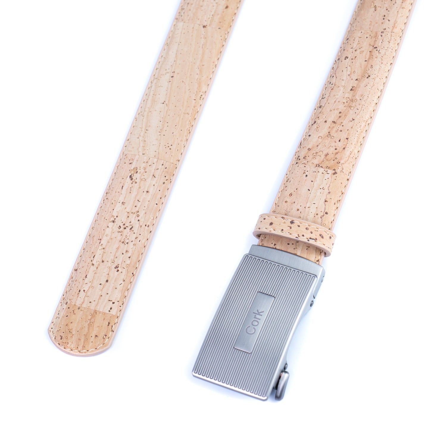 Men’s Adjustable Cork Belt with Automatic Buckle L-1167