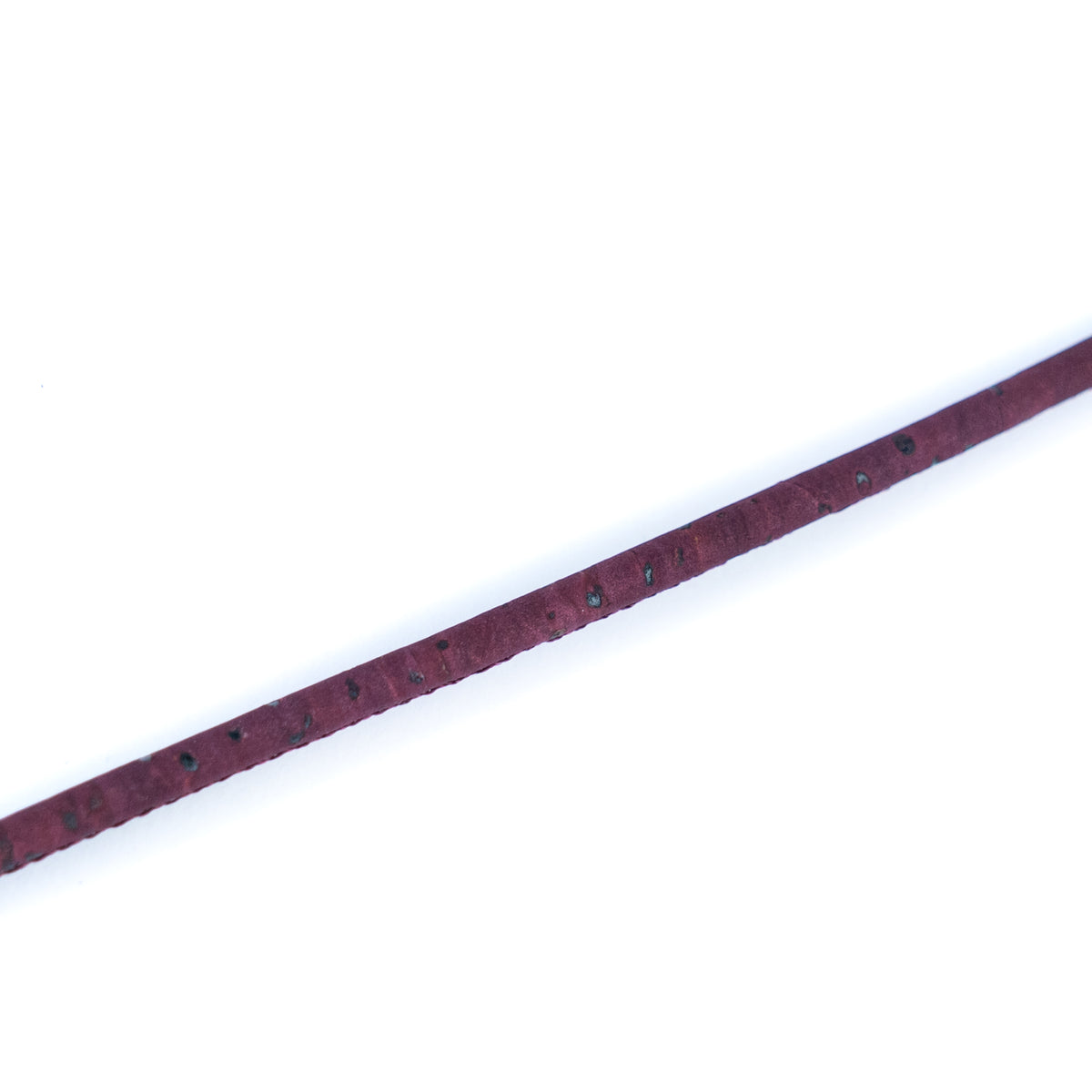 3mm Round Cork Cord - Deep Purple - COR-386D (10 Meters)