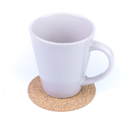 10units-Natural Cork Coasters  – Heat-Resistant Drink Mats L-1168-10
