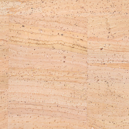 Premium Natural Cork Fabric 0.8mm Thin - Microfiber Backing for Wallets, Notebooks & Foldable Projects COF-691