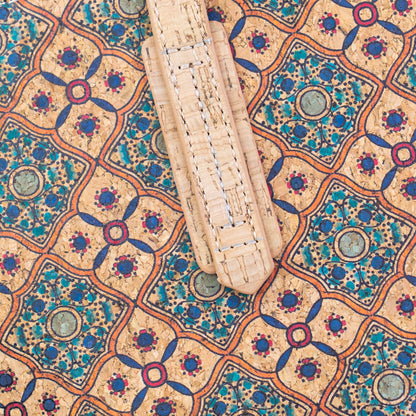 Printed Cork Tote & Crossbody Bag — BAGD-631
