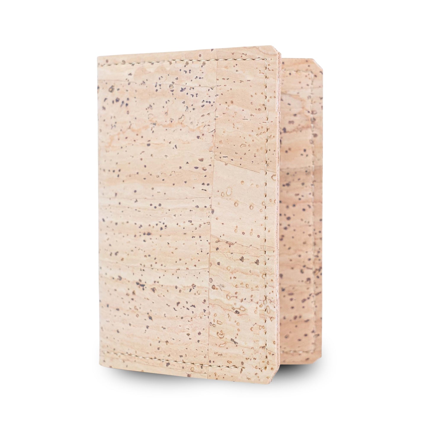 Natural Cork Bifold Wallet — Slim, BAGP-373