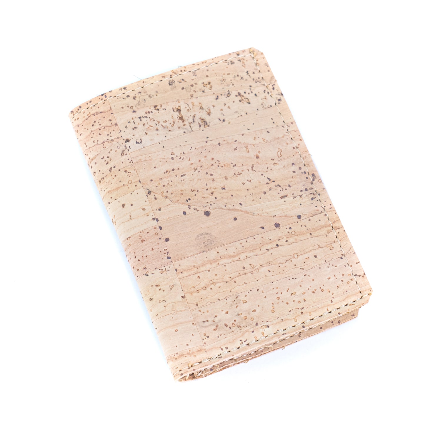 Natural Cork Bifold Wallet — Slim, BAGP-373