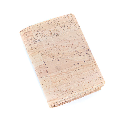 Natural Cork Bifold Wallet — Slim, BAGP-373