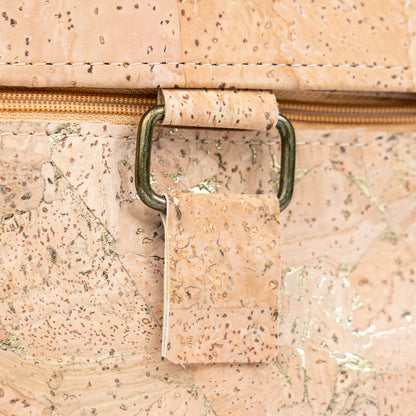 Cork Crossbody Bag - Vegan Fold-Over Messenger Bag BAGP-346