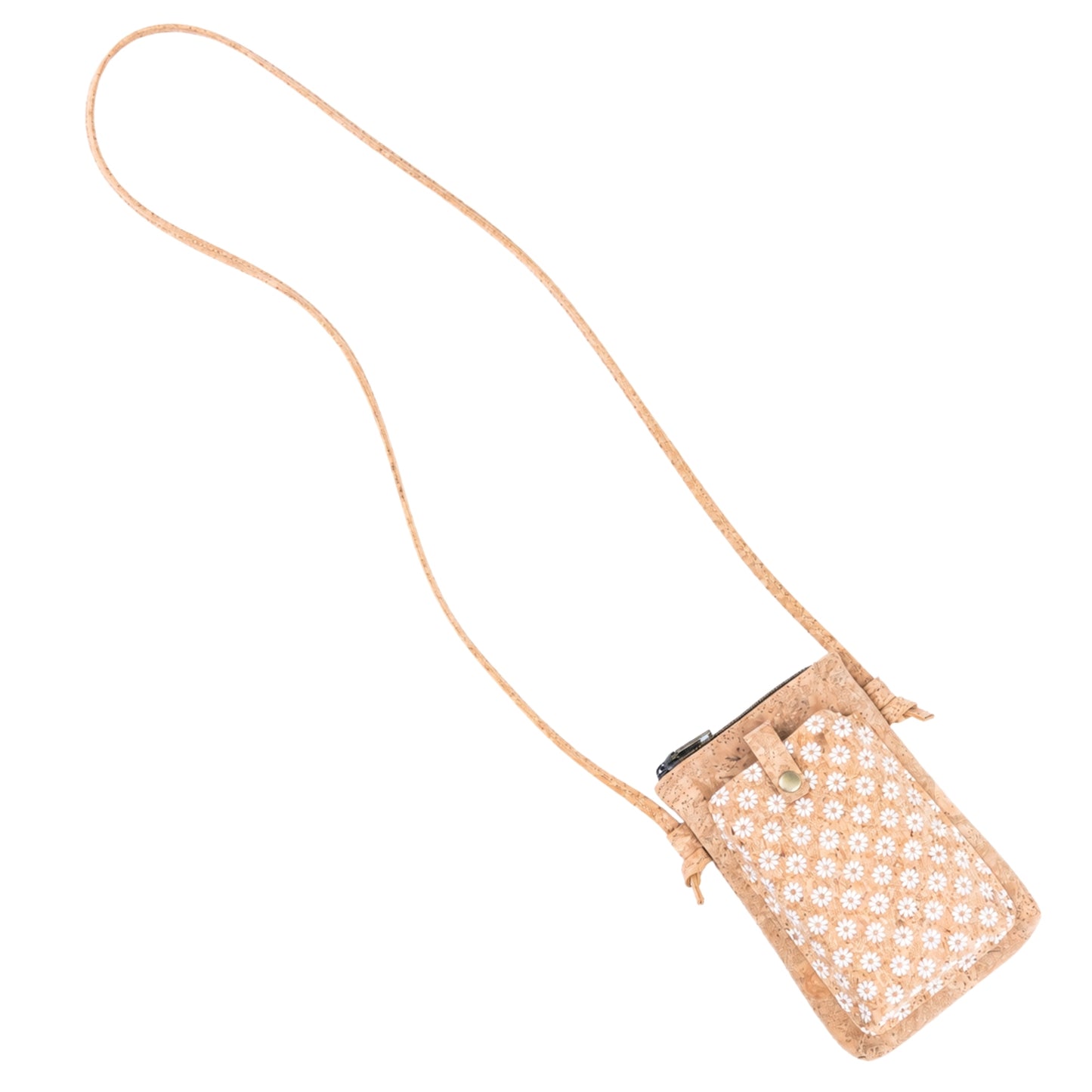Cork Phone Crossbody Bag with Front Pocket BAGD-649