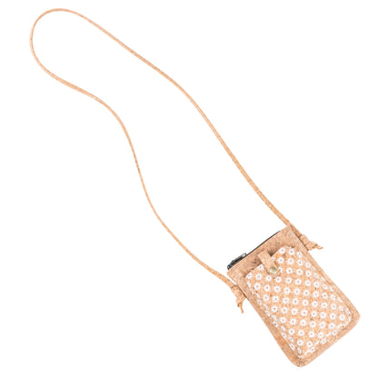 Cork Phone Crossbody Bag with Front Pocket BAGD-649